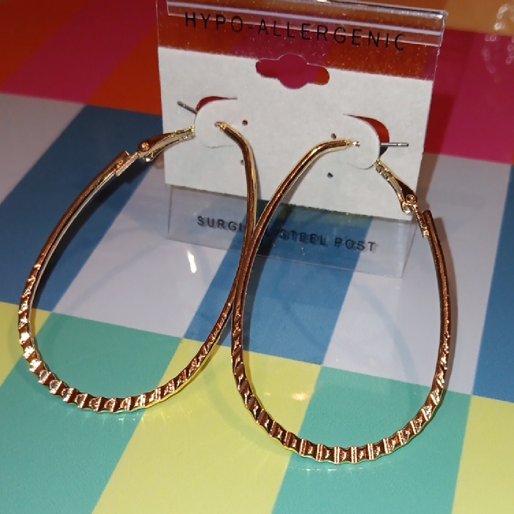 Gold Hoop Earrings